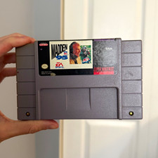 EA SPORTS Madden 95 SNES Super Nintendo NTSC-U/C Madden NFL Series Cartridge