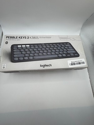 Logitech Pebble Keys 2 K380s, Multi-Device Bluetooth Wireless Keyboard Slim Gre