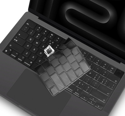 Premium Space Black Keyboard Cover for MacBook Pro 14/16 2023-2025 M3/M5
