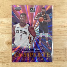 2021-22 Panini Donruss - Complete Players Holo Pink Laser #15 Zion Williamson