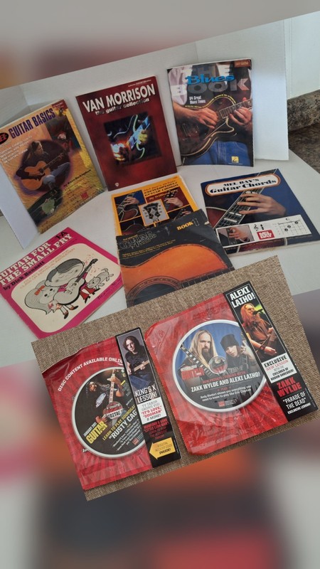 Guitar Books, CDs: Zakk Wylde & Alexi Laiho, Andy Aledort, Soundgarden bundle