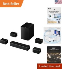 Experience Cinematic Sound: 7.1CH Soundbar wi...