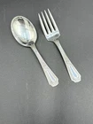 LOUIS XIV BY TOWLE STERLING SILVER 2- PC BABY SET NO MONOGRAM