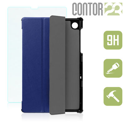 Smarte Schutzhülle Tasche Panzerfolie BLAU für 10.3'' Lenovo Tab M10 FHD Plus