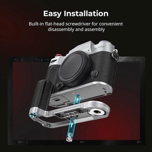 SmallRig X-T50 Camera Silicone L-Shape Handle L-Plate for FUJIFILM X-T50 Camera - Picture 15 of 30