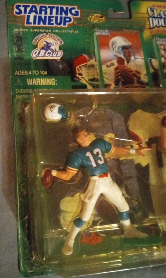 1998 年 NFL 首发阵容经典双打 QB 俱乐部 Dan Marino Dolphins/Panthers — 第 2/4 张图片