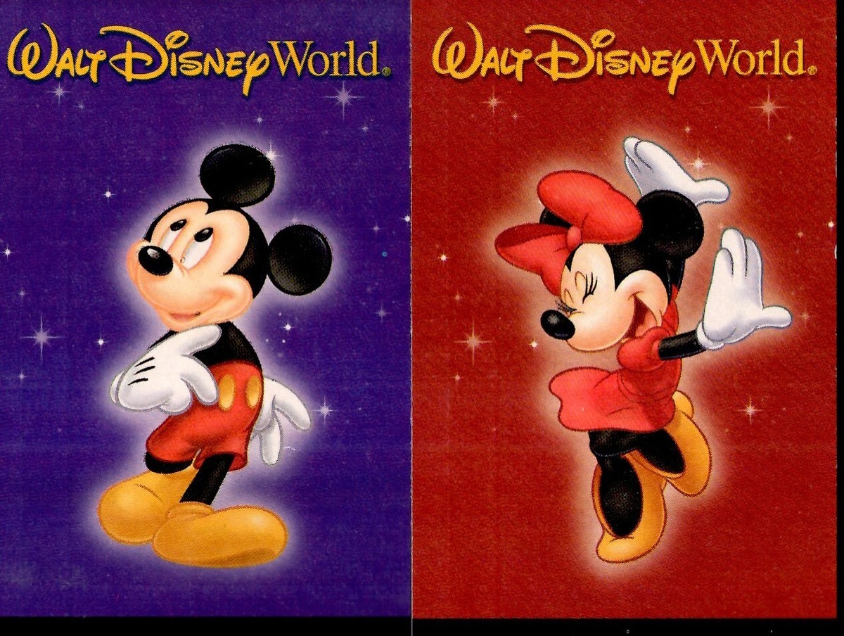 Walt Disney World Very Merry Christmas 2003 Park Tickets Lot of 2