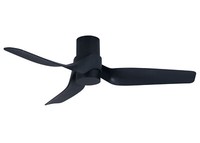 Energiespar Deckenventilator Flach Nautica Schwarz Dc DeckenlüFter Fernbedienung