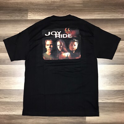 VTG Joy Ride Blockbusters Paul Walker Promo T Shirt Fast & Furious RARE Sz XL