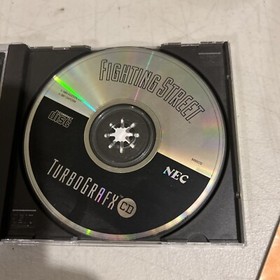 Fighting Street TurboGrafx-CD - Turbografx CD Game Complete W/Bilingual Manual