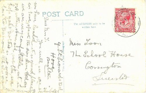 Vintage Eastbourne Multi-View Postcard 1930s RPPC Real Photo RARE - Picture 2 of 2