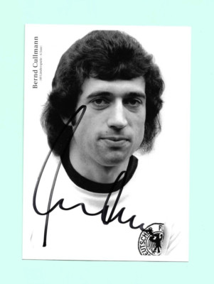 Bernd Cullmann DFB WM 74/EM 80 1. FC Köln Foto 13x18 original Autogramm