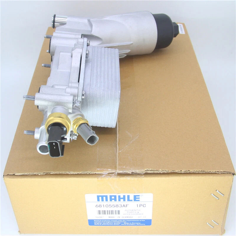 Aluminum Engine Oil Filter Housing fits 11-2016 Dodge Jeep Chrysler 3.6L - Image 2 of 4