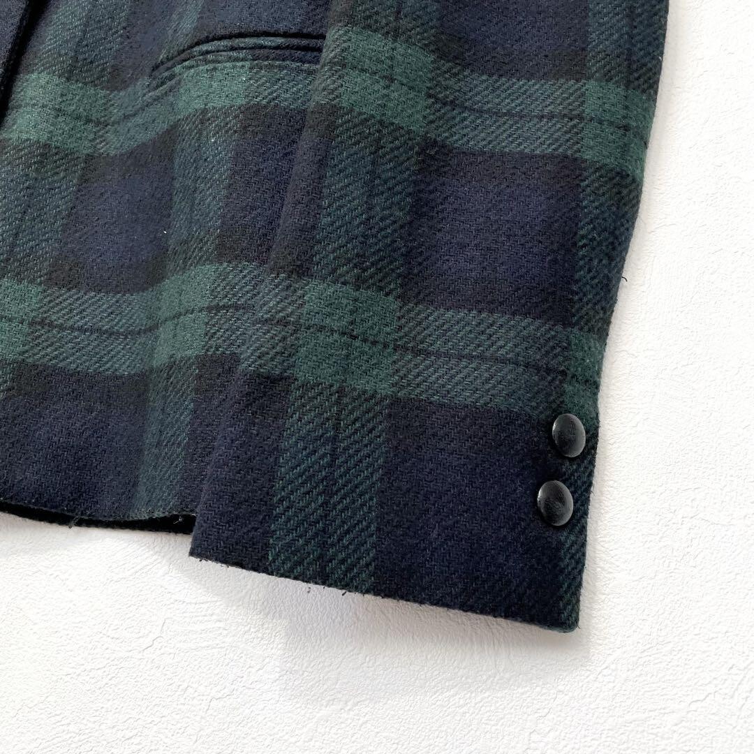 Sandro Check pattern tailored jacket, fully lined… - image 4