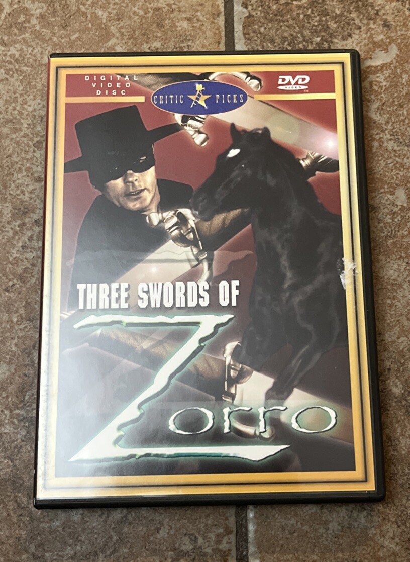 The Three Swords of Zorro (DVD, 1963) 779836201997| eBay