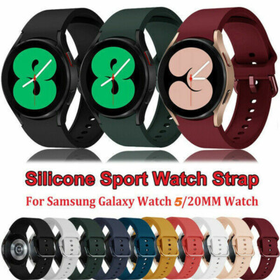 Sport Silicone Strap For Samsung Galaxy Watch 4 5 6 7 40/44mm/43/47mm Watch Band