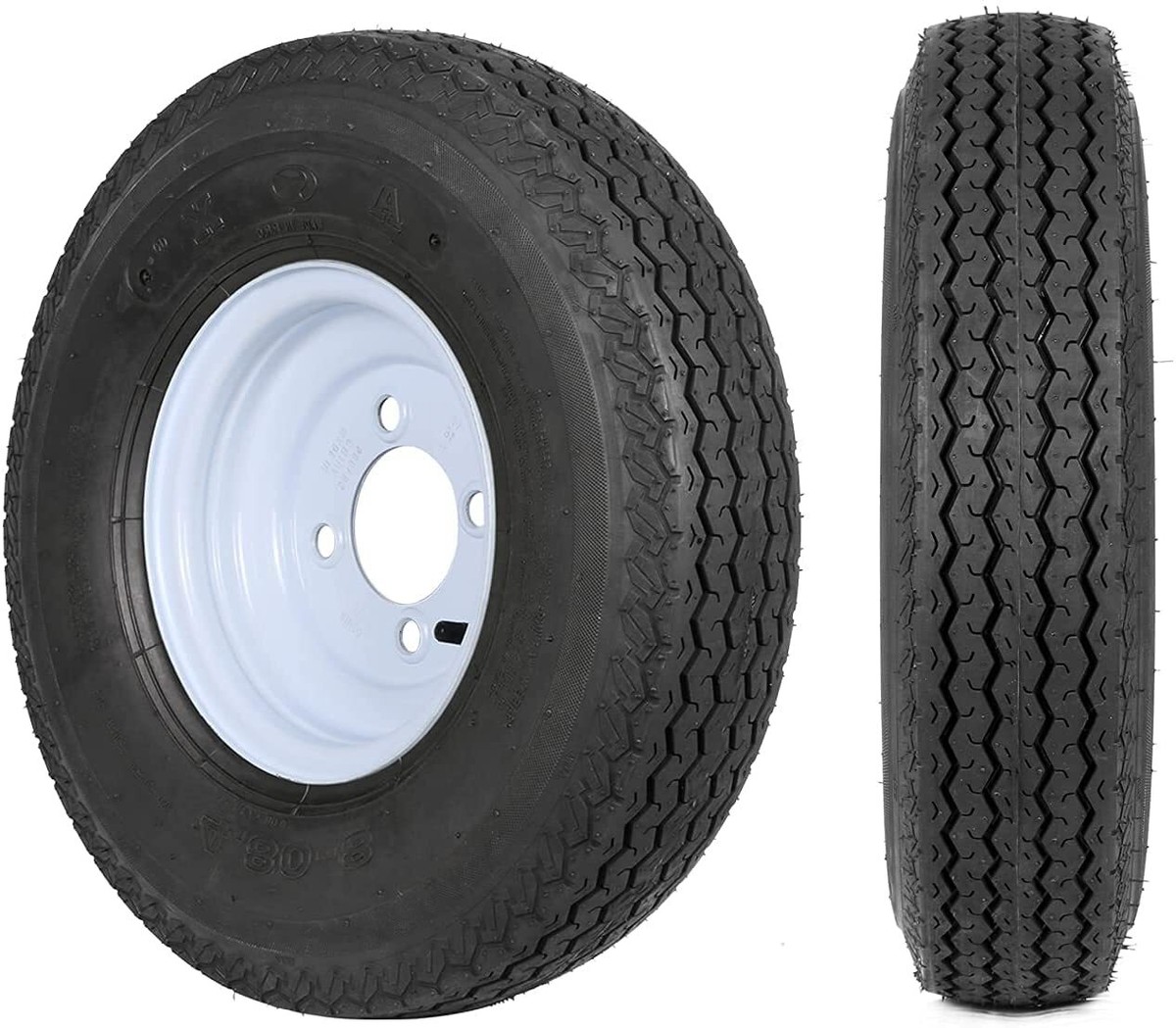 ♪大八車の鉄輪のみ　93㌢ WEIZE 4.80-8 4.80x8 Trailer Tires with 8