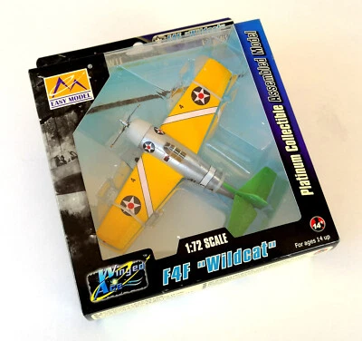 Easy Model 1:72 ● Grumman F4F WILDCAT (c1942 VF-41 USS Ranger) Finished model - Imagen 1 de 4