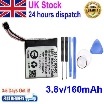 new 361-00108-00 Battery For Garmin Vivoactive Vivoactive Music  UK
