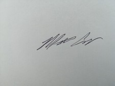 2003 Augusta Red Sox: Matt Cooper, SIGNED 3x5 Card