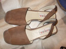nus pieds rodier 41 marrons