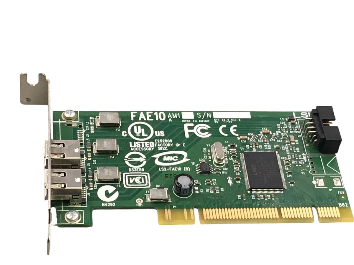 CSL PCI Firewire Karte Erweiterungskarte PCI-E 3 Anschlüsse 1394a