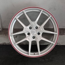 18 Fk8 Le Flow Forged Type R Style Wheels Rims White Fits Honda Civic Accord Si