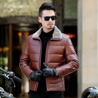 duck leather jacket