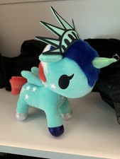 NEW Tokidoki Aurora 7.5" Liberty Unicorno Plush Toy With Tag