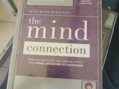 Joyce Meyer THE MIND CONNECTION CD & DVD STUDY GUIDE Box Set SHIPS SAFE 