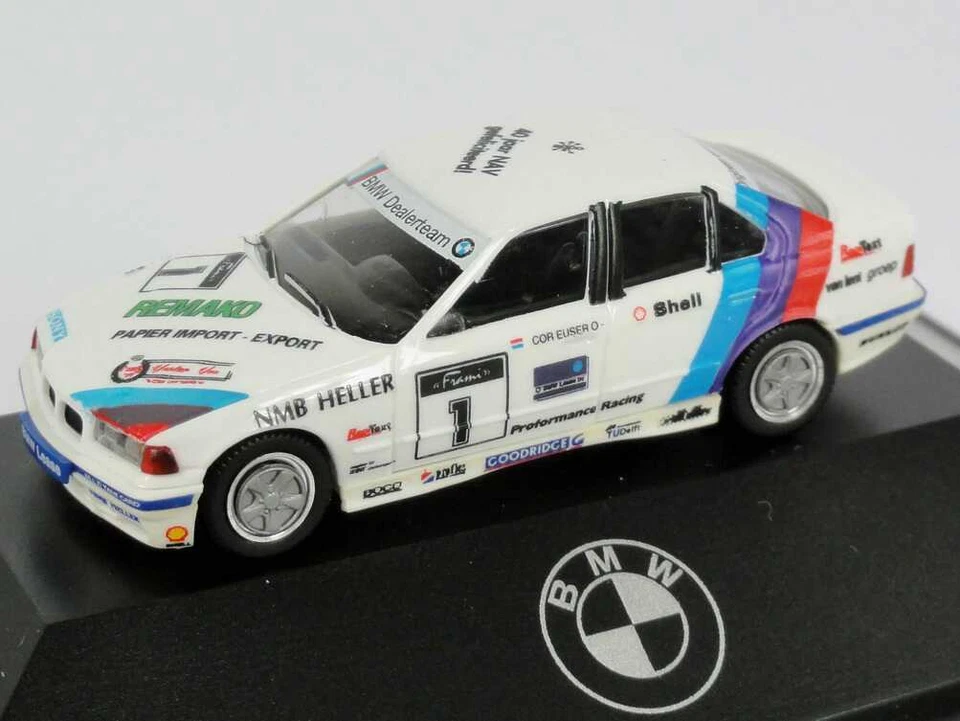 BMW 320I E36 NKP 1993 BMW 1:87 - Equipo del concesionario Concesionario Nº1 - Cor Euser - Herpa Foto 2 de 3