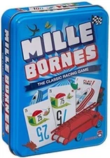 Mille Bornes Classic Racing Card Game Tin Box Asmodee MIB01 French
