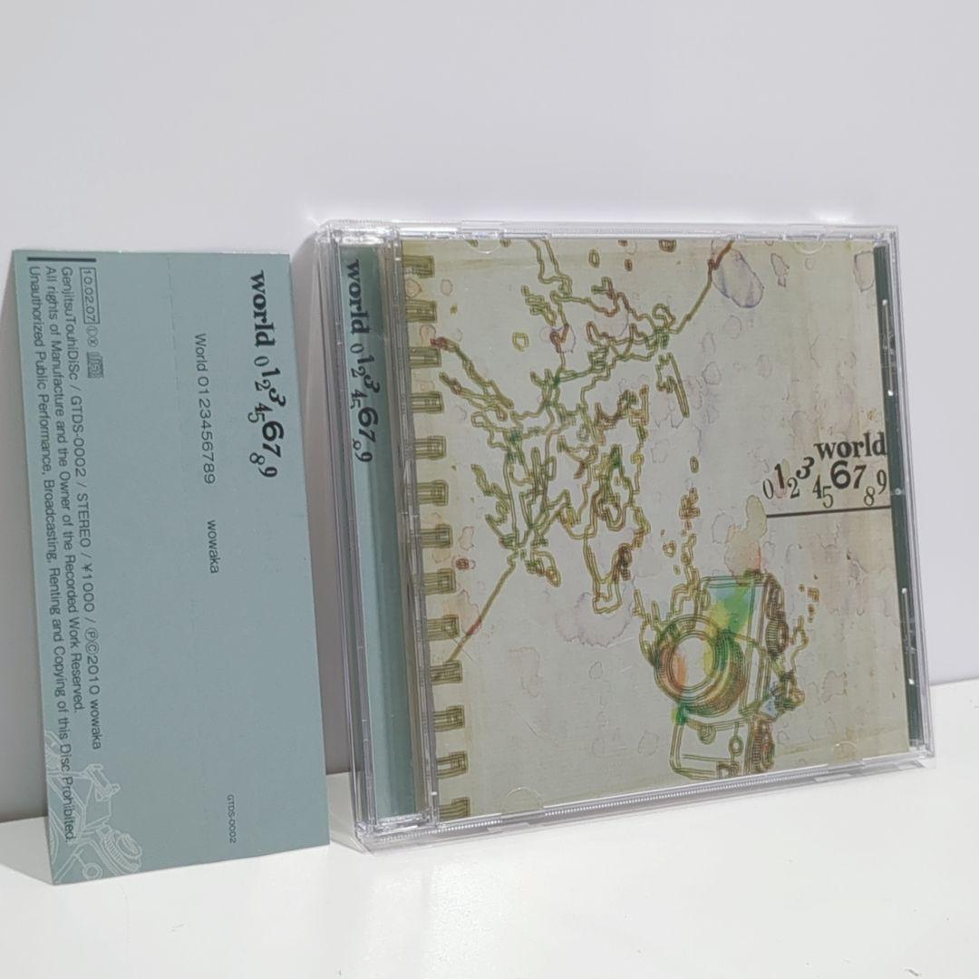 【未開封】world 0123456789 wowaka CD wowaka CD Album world 0123456789 Japan import Vocaloid
