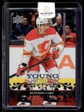 2023-24 Upper Deck Young Guns Retro Walker Duehr Rookie #T-48 Calgary Flames