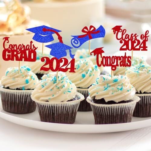 Lot De 18 Décorations Pour Cupcakes Sur Le Thème Du Patinage à Roulettes Pour Enfants, Fête Prénatale Ou Fête D'anniversaire Pour Garçons Et Filles Sur Le Thème Du Patinage à Roulettes, Fête