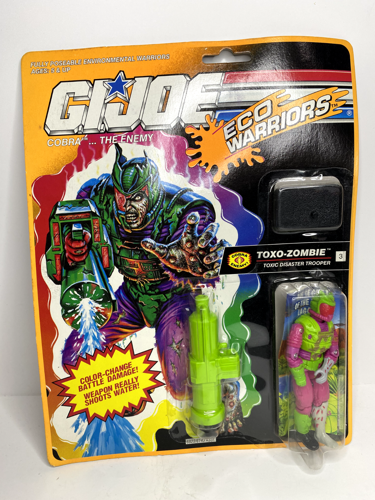 UNOPENED G.I. Joe Toxo-Zombie Eco Warriors ARAH 1992 91