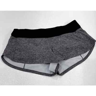 Lululemon Speed Up Short 2.5'' Heather Lux Multi Sz 6