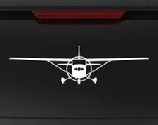 Cessna Skyhawk Plane vinyl decal sticker car auto window Fly