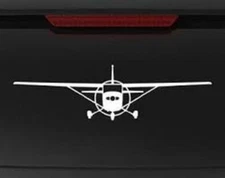 Cessna Skyhawk Plane vinyl decal sticker car auto window FREE SHIPPING