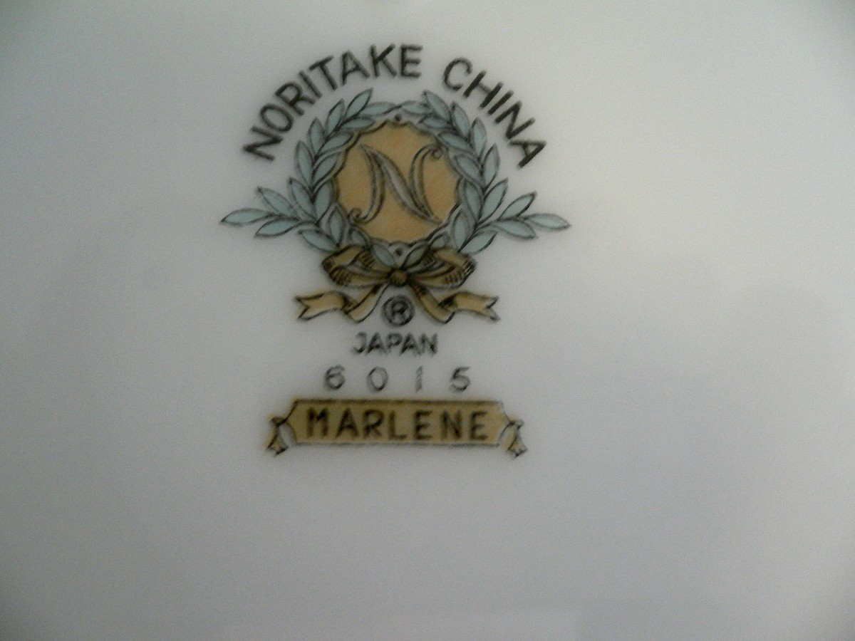 Noritake デザイン皿 VINTAGE NORITAKE MARLENE (6015) FRUIT DESSERT BOWL 5-5/8