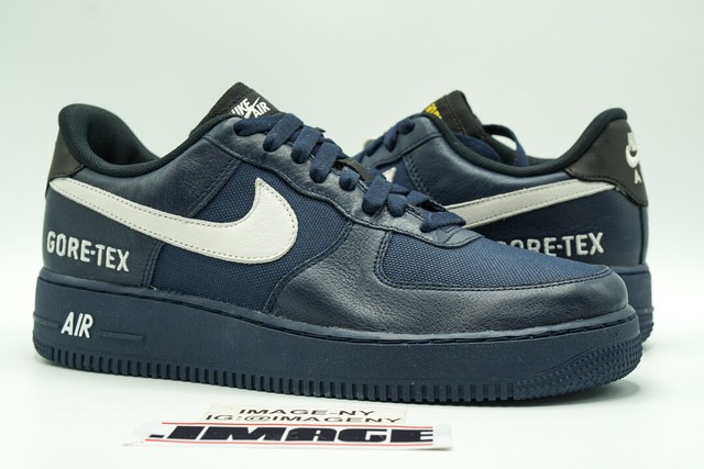 Size 9 - Nike Air Force 1 Low x Gore-Tex Navy for sale online | eBay