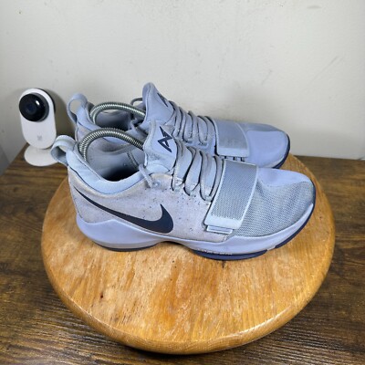 Nike PG Paul George 1 Glacier Grey Mens Size 8 Shoes Sneakers 878627-044