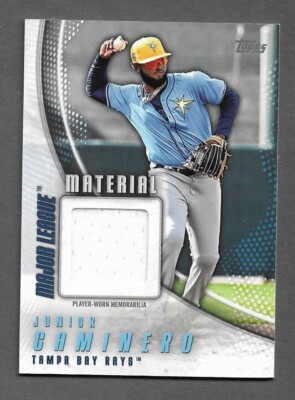 2025 Topps Baseball Series1 #MLM-JCA Junior Caminero Major League Material Relic