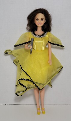Marie Osmond Mattel Doll Yellow Dress Vintage 12