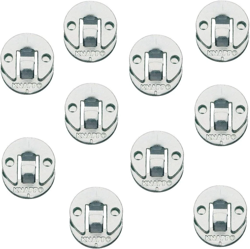 Möbelverbinder Set Holzverbinder Einhängeverbinder DUO Verbinder Einhängen Ø 30 - Bild 4 von 4