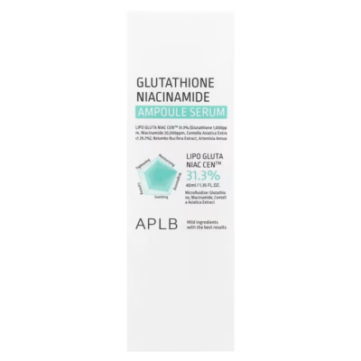 APLB Glutathione Niacinamide Ampoule Serum 1.35 FL