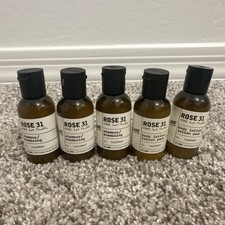 Le Labo Rose 31 Travel Size 3x Shampoo 1.4 oz ea And 2x Body Lotion 1.4 oz ea