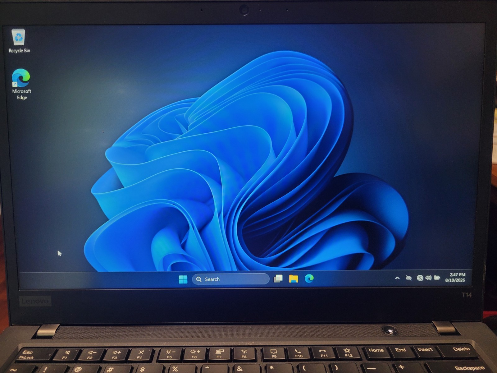 Lenovo ThinkPad T14 Gen 1, 14-Inch Laptop, with i5-10210U, Windows 11 Pro