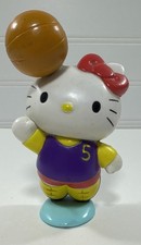 Vintage Sanrio Nakajima Hello Kitty Basketball Figurine Rare