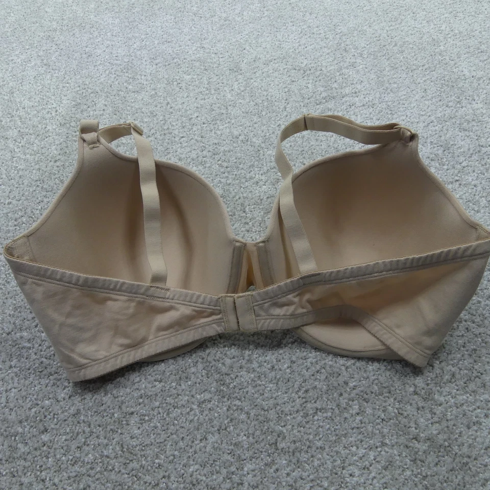 Juego de 3 sujetadores Fruit Of The Loom para mujer 42D negro blanco beige con aros FT797PK Foto 3 de 4